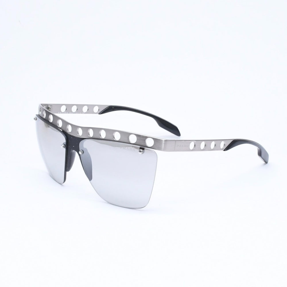 PRADA プラダ サングラス アイウェア SPR53R サイズ62□15 135 メタル プラスチック シルバー ブラック 美品 中古 4a006944