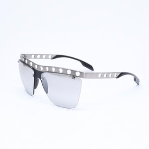 PRADA プラダ サングラス アイウェア SPR53R サイズ62□15 135 メタル プラスチック シルバー ブラック 美品 中古 4a006944