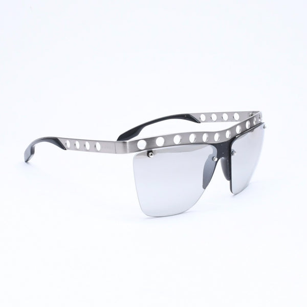 PRADA プラダ サングラス アイウェア SPR53R サイズ62□15 135 メタル プラスチック シルバー ブラック 美品 中古 4a006944