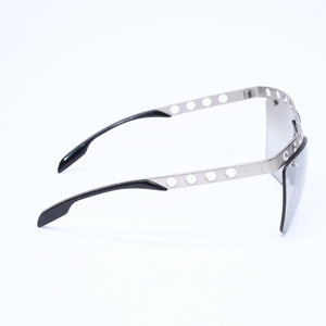 PRADA プラダ サングラス アイウェア SPR53R サイズ62□15 135 メタル プラスチック シルバー ブラック 美品 中古 4a006944