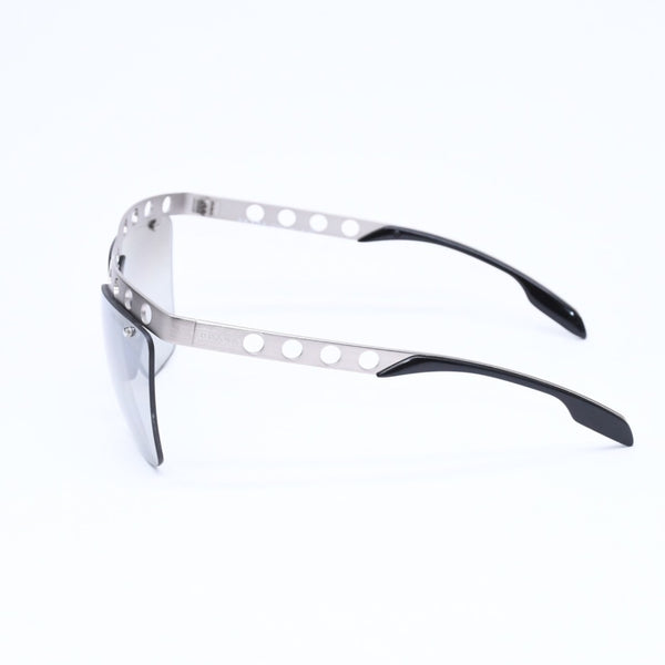 PRADA プラダ サングラス アイウェア SPR53R サイズ62□15 135 メタル プラスチック シルバー ブラック 美品 中古 4a006944