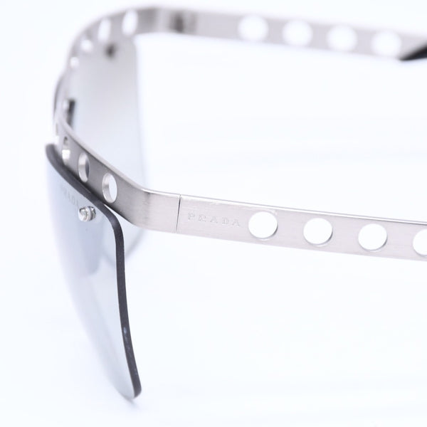 PRADA プラダ サングラス アイウェア SPR53R サイズ62□15 135 メタル プラスチック シルバー ブラック 美品 中古 4a006944