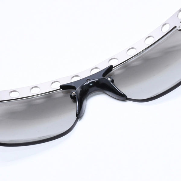 PRADA プラダ サングラス アイウェア SPR53R サイズ62□15 135 メタル プラスチック シルバー ブラック 美品 中古 4a006944