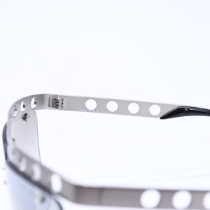 PRADA プラダ サングラス アイウェア SPR53R サイズ62□15 135 メタル プラスチック シルバー ブラック 美品 中古 4a006944