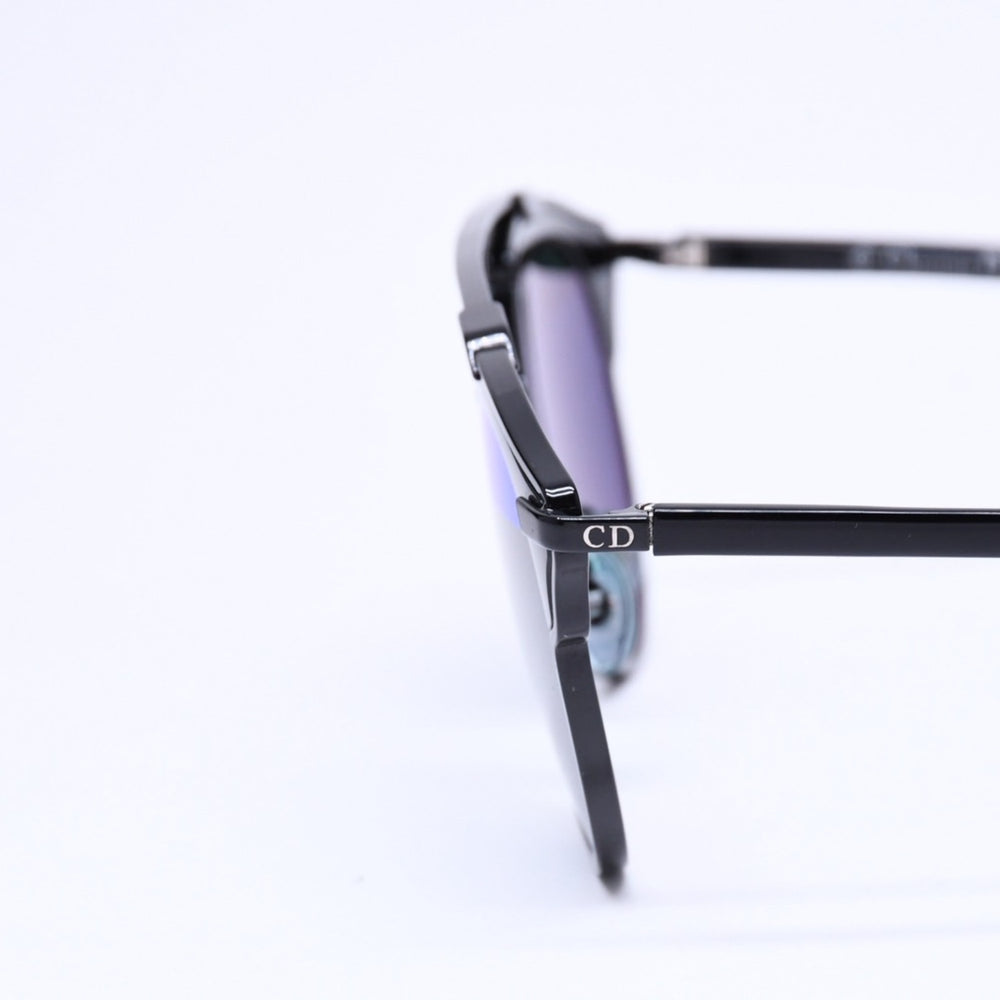 Christian Dior クリスチャンディオール DiorSoReal サングラス アイウェア サイズ48□22 140 ブラック ブルー 美品 中古 4a007026