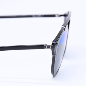 Christian Dior クリスチャンディオール DiorSoReal サングラス アイウェア サイズ48□22 140 ブラック ブルー 美品 中古 4a007026
