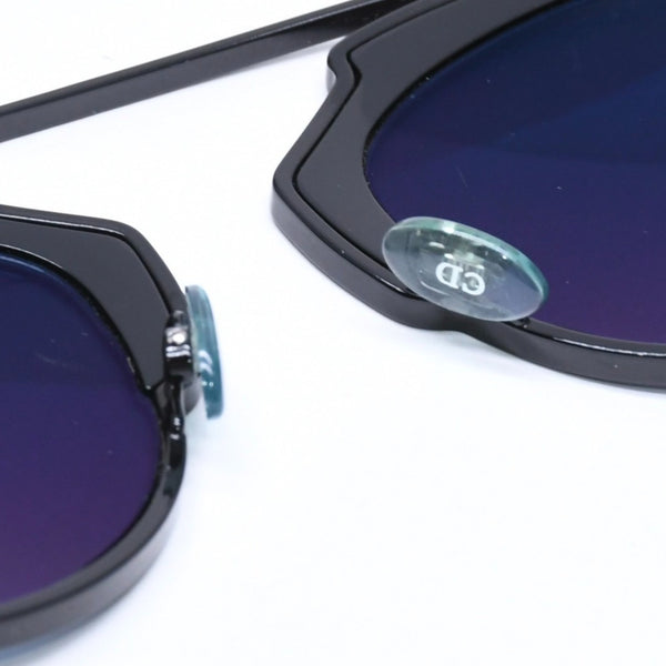 Christian Dior クリスチャンディオール DiorSoReal サングラス アイウェア サイズ48□22 140 ブラック ブルー 美品 中古 4a007026