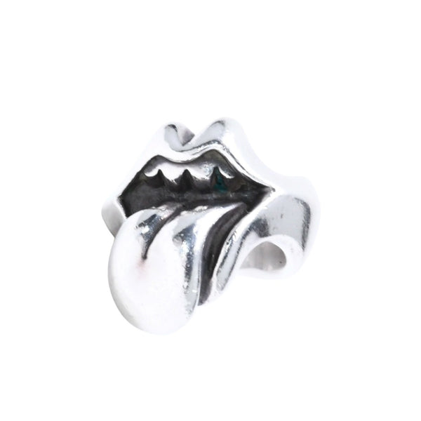 CHROME HEARTS クロムハーツ LIP TONGUE LG リップ&タン ラージ リング 指輪 重量約31.08g サイズ19号 シルバー925 美品 中古 4a007350