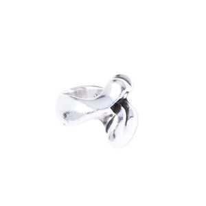 CHROME HEARTS クロムハーツ LIP TONGUE LG リップ&タン ラージ リング 指輪 重量約31.08g サイズ19号 シルバー925 美品 中古 4a007350