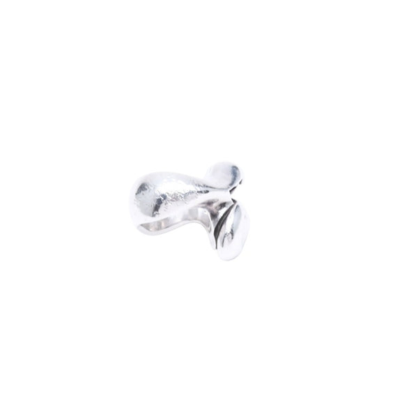 CHROME HEARTS クロムハーツ LIP TONGUE LG リップ&タン ラージ リング 指輪 重量約31.08g サイズ19号 シルバー925 美品 中古 4a007350