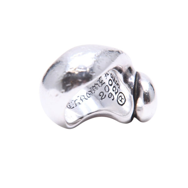 CHROME HEARTS クロムハーツ LIP TONGUE LG リップ&タン ラージ リング 指輪 重量約31.08g サイズ19号 シルバー925 美品 中古 4a007350