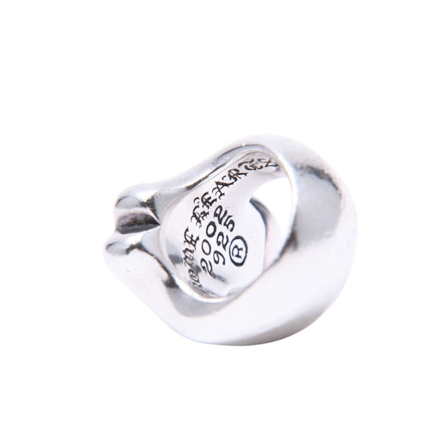 CHROME HEARTS クロムハーツ LIP TONGUE LG リップ&タン ラージ リング 指輪 重量約31.08g サイズ19号 シルバー925 美品 中古 4a007350