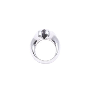 CHROME HEARTS クロムハーツ LIP TONGUE LG リップ&タン ラージ リング 指輪 重量約31.08g サイズ19号 シルバー925 美品 中古 4a007350
