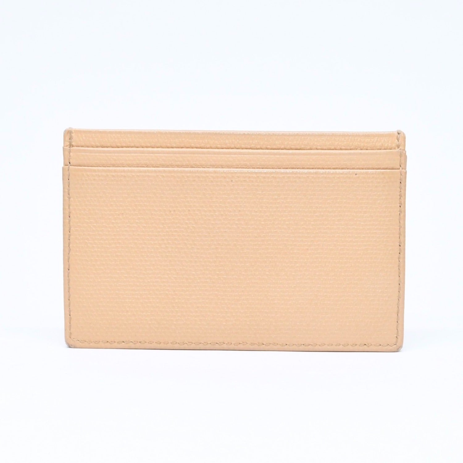 【超極美品】シャネル キャビアスキン ベージュ カードケース chanel