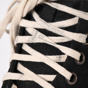 Rick Owens リックオウエンス × CHROME HEARTS クロムハーツ ジオバスケット スニーカー サイズ44 ブラック ホワイト 美品 中古 4a005116