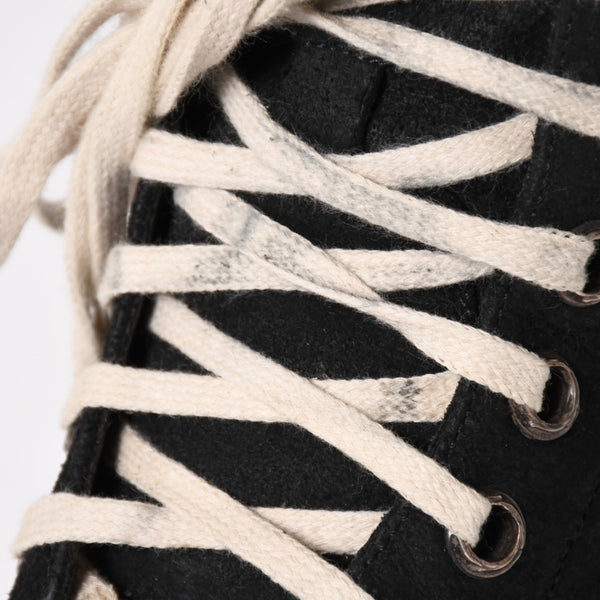 Rick Owens リックオウエンス × CHROME HEARTS クロムハーツ ジオバスケット スニーカー サイズ44 ブラック ホワイト 美品 中古 4a005116