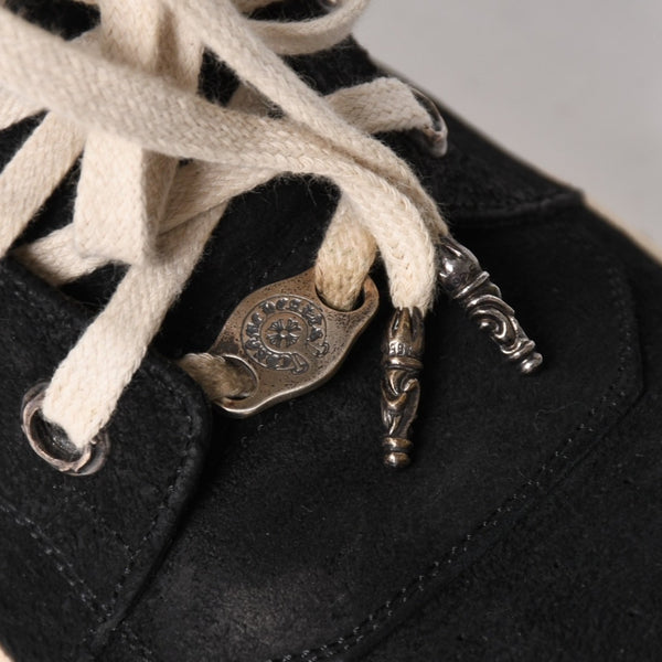 Rick Owens リックオウエンス × CHROME HEARTS クロムハーツ ジオバスケット スニーカー サイズ44 ブラック ホワイト 美品 中古 4a005116