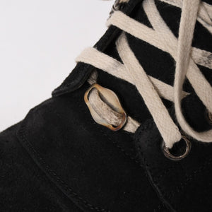 Rick Owens リックオウエンス × CHROME HEARTS クロムハーツ ジオバスケット スニーカー サイズ44 ブラック ホワイト 美品 中古 4a005116