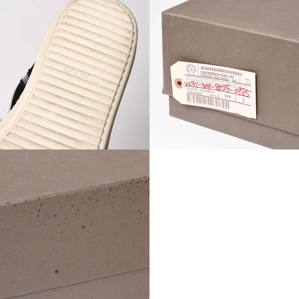 Rick Owens リックオウエンス × CHROME HEARTS クロムハーツ ジオバスケット スニーカー サイズ44 ブラック ホワイト 美品 中古 4a005116