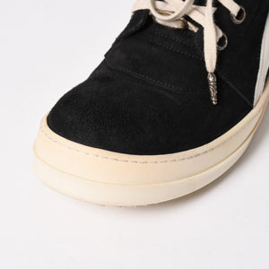 Rick Owens リックオウエンス × CHROME HEARTS クロムハーツ ジオバスケット スニーカー サイズ44 ブラック ホワイト 美品 中古 4a005116