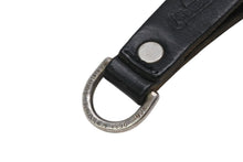 Load image into Gallery viewer, 極美品 CHROME HEARTS クロムハーツ ベルトループ クロー ボタンレザー レザー シルバー925 ブラック シルバー 中古 4b013265