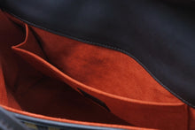 Load image into Gallery viewer, 新品同様品 LOUIS VUITTON ルイヴィトン ライオン ハンドバッグ M92131 ブラウン レザー ダミエソバージュ ゴールド金具 中古 4b011418