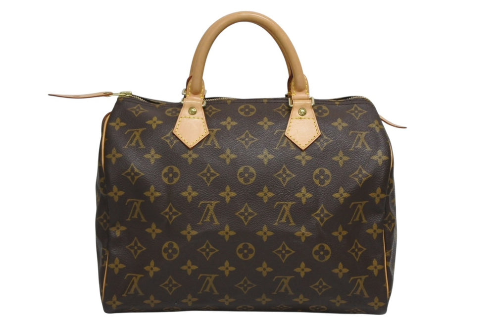 LOUIS VUITTON Speedy 30 Handbag M41526 Monogram Brown Good Condition Used 4b011622