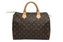 Load image into Gallery viewer, LOUIS VUITTON ルイヴィトン スピーディ30 ハンドバッグ M41526 モノグラム ブラウン 美品 中古 4b011622