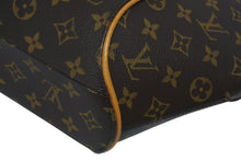 Load image into Gallery viewer, 極美品 LOUIS VUITTON ルイヴィトン エリプスPM ハンドバッグ モノグラム M51127 PVC ヌメ革 ブラウン ゴールド金具 中古 4b011616