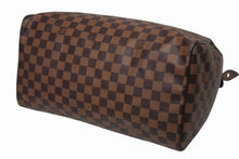 Load image into Gallery viewer, 極美品 LOUIS VUITTON ルイヴィトン スピーディ35 ハンドバッグ N41363 ダミエキャンバス ブラウン ゴールド金具 中古 4b011629