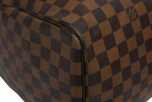 極美品 LOUIS VUITTON ルイヴィトン スピーディ35 ハンドバッグ N41363 ダミエキャンバス ブラウン ゴールド金具 中古 4b011629