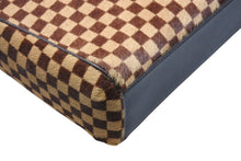 Load image into Gallery viewer, 新品同様品 LOUIS VUITTON ルイヴィトン ライオン ハンドバッグ M92131 ブラウン レザー ダミエソバージュ ゴールド金具 中古 4b011418