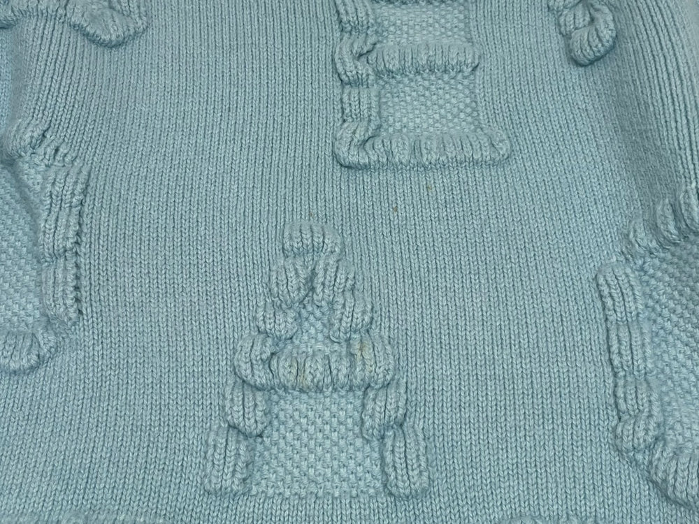 BOTTEGA VENETA 3D Logo Oversized Knit Sweater 707883 V26T0 Size S Good Condition Used 4b011339