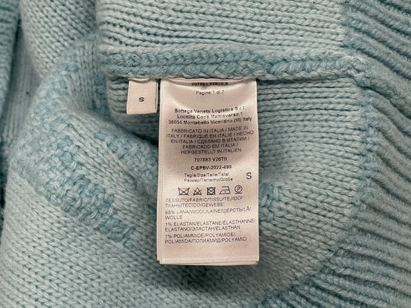 BOTTEGA VENETA ボッテガヴェネタ 立体ロゴ オーバーサイズニットセーター 707883 V26T0 サイズs 美品 中古 4b011339