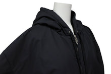 Load image into Gallery viewer, 新品同様 CHROME HEARTS クロムハーツ ダガージップ ムートン ロングコート クロスパッチ レザー ナイロン サイズXL 中古 4b011470