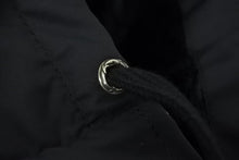 Load image into Gallery viewer, 新品同様 CHROME HEARTS クロムハーツ ダガージップ ムートン ロングコート クロスパッチ レザー ナイロン サイズXL 中古 4b011470