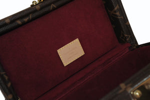 極美品 LOUIS VUITTON ルイヴィトン モノグラムコフレトレゾール20 ジュエリーケース ポーチ M20037 中古 4b011432