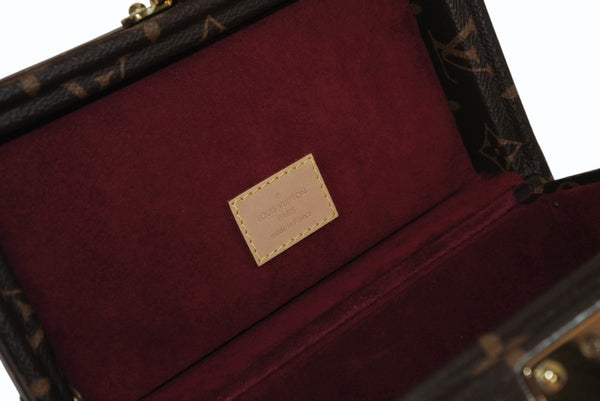 極美品 LOUIS VUITTON ルイヴィトン モノグラムコフレトレゾール20 ジュエリーケース ポーチ M20037 中古 4b011432