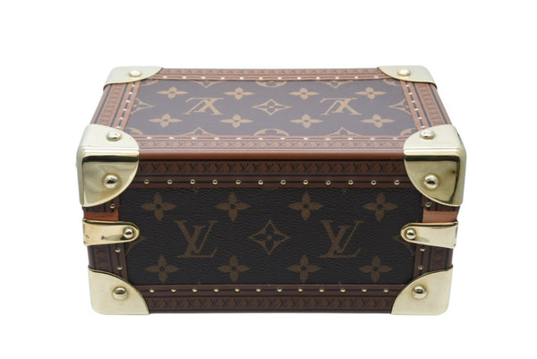 極美品 LOUIS VUITTON ルイヴィトン モノグラムコフレトレゾール20 ジュエリーケース ポーチ M20037 中古 4b011432