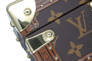 極美品 LOUIS VUITTON ルイヴィトン モノグラムコフレトレゾール20 ジュエリーケース ポーチ M20037 中古 4b011432