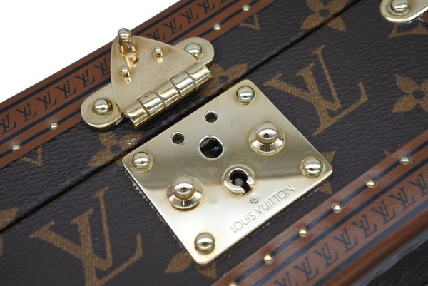 極美品 LOUIS VUITTON ルイヴィトン モノグラムコフレトレゾール20 ジュエリーケース ポーチ M20037 中古 4b011432