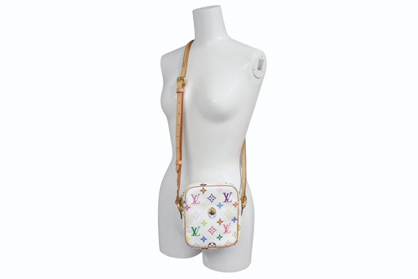 LOUIS VUITTON ルイヴィトン ショルダーバッグ M40055 リフト ブロン モノグラムマルチカラー ゴールド金具 美品 中古 4b011642