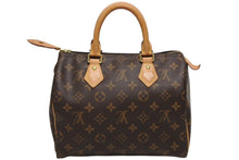 Load image into Gallery viewer, LOUIS VUITTON ルイヴィトン スピーディー25 ハンドバック M41528 モノグラム PVC レザー 中古 4b011621