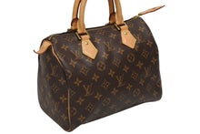 Load image into Gallery viewer, LOUIS VUITTON ルイヴィトン スピーディー25 ハンドバック M41528 モノグラム PVC レザー 中古 4b011621