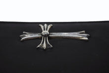 Load image into Gallery viewer, CHROME HEARTS クロムハーツ バインダー ノートカバー マックスフィールド限定 ラージCHクロス ナイロン シルバ−925 美品 中古 4b011713