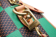 Load image into Gallery viewer, 極美品 LOUIS VUITTON ルイヴィトン スピーディ バンドリエール18 2WAYバッグ N40534 ダミエ ポップ グリーン ゴールド金具 中古 4b011774