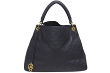 Load image into Gallery viewer, 極美品 LOUIS VUITTON ルイヴィトン アーツィー MM ワンショルダーバッグ M41066 ブラック モノグラムアンプラント レザー ゴールド金具 中古 4b011386