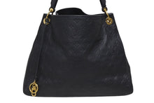 Load image into Gallery viewer, 極美品 LOUIS VUITTON ルイヴィトン アーツィー MM ワンショルダーバッグ M41066 ブラック モノグラムアンプラント レザー ゴールド金具 中古 4b011386
