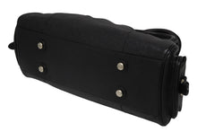 Load image into Gallery viewer, 極美品 Christian Dior クリスチャンディオール ヴィンテージ ハンドバッグ 01-RU-1006 ブラック レザー シルバー金具 中古 4b011627