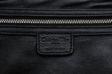 Load image into Gallery viewer, 極美品 Christian Dior クリスチャンディオール ヴィンテージ ハンドバッグ 01-RU-1006 ブラック レザー シルバー金具 中古 4b011627